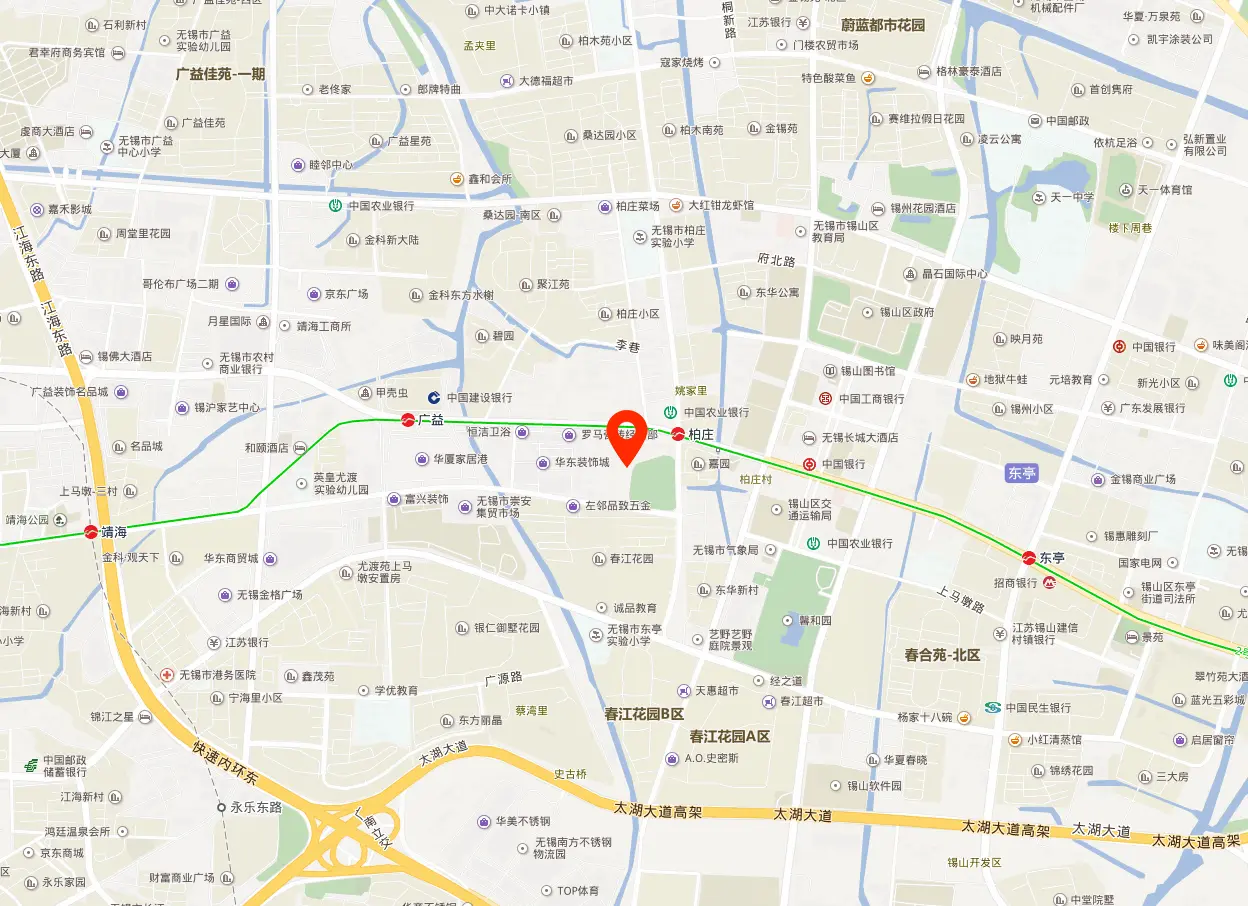 锡山八佰伴地图位置